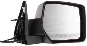 Power Mirror for Dodge Nitro 2007-2011, Right (Passenger) Side, Manual Folding, Non-Heated, Textured, Replacement