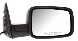 Mirror for DODGE FULL SIZE P/U 2009-2012, Right (Passenger), Non-Towing, Power, Manual Folding, Heated, Textured, with Puddle and Signal Lights, without Memory, Replacement