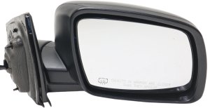 Power Heated Textured Mirror for Dodge Journey 2016-2020, Right (Passenger), Manual Folding, Replacement