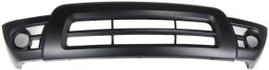 Front Bumper Cover for Ford Freestyle 2005-2007 Limited/SEL Models, Lower, Primed (Ready to Paint), with Fog Light Holes, Replacement