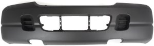 Front Bumper Cover for Ford Explorer, XLS Model Year 2003-2004, Textured Surface, without Wheel Opening Moldings, Replacement