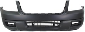 Front Bumper Cover for 2004-2006 Expedition, Primed (Ready to Paint), with Absorber and Spoiler Holes, Suitable for Eddie Bauer, Limited, XLT Sport Models, Replacement