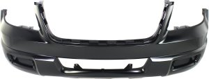 Front Bumper Cover for 2003 Ford Expedition, Primed (Ready to Paint), with Absorber, Eddie Bauer Model, Replacement