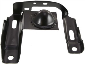 Front Bumper Bracket Left (Driver) for Ford Ranger 1998-2000, Bracket Reinforcement, Excludes STX Model, Replacement