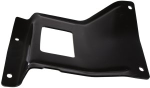 Front Bumper Bracket, Right (Passenger) Mounting Plate, Steel for Ford F-Series Super Duty 2005-2007, Replacement