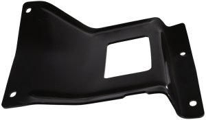 Front Bumper Bracket Mounting Plate in Steel for Ford F-Series Super Duty 2005-2007, Left (Driver) Side, Replacement
