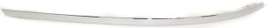 Front Bumper Molding for Ford Five Hundred 2005-2007, Right (Passenger) Side, Plastic, Chrome, Replacement