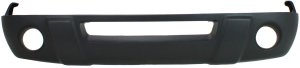 Front Lower Valance Panel, Textured for Ford Ranger XL/XLT Models 2001-2003, Without FX4 Off-Road Package, With Fog Light Holes, Replacement