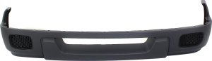 Front Lower Valance Panel for Ford Ranger 2004-2005, Textured, 4WD (Four-Wheel Drive), Excludes STX Model, Without Fog Light Holes, Replacement