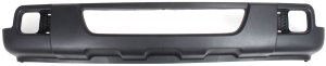 Front Lower Valance Panel for 2006-2007 Ford Ranger, Textured Surface, Excludes STX Model, with Fog Light Holes, Replacement