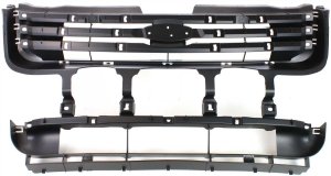 Grille Mounting Header Panel for 2006-2009 Fusion, Durable Thermoplastic, Replacement