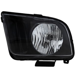 Headlight Assembly for Ford Mustang 2007-2009, Left (Driver) Side, Halogen, Replacement