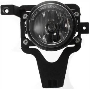 Front Fog Light Assembly for Ford Focus 2006-2007, Left (Driver), Factory Installed, Replacement