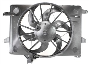 Radiator Fan Shroud Assembly for Ford Crown Victoria 1998-2000, Replacement