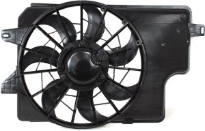 Radiator Fan Shroud Assembly for Ford Mustang 1994-1996, 3.8L Engine, Replacement