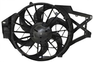Radiator Fan Assembly for Ford Mustang 1997-2000, 4.6L Engine, Replacement