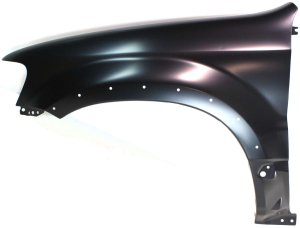 Front Fender for Ford Escape 2001-2007, Left (Driver), Primed (Ready to Paint), with Fender Flare Holes, Replacement