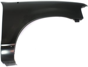 Front Fender for 2002-2005 Ford Explorer, Right (Passenger) Side, Primed (Ready to Paint), Steel, Excluding Sport Model, without Wheel Opening Molding Holes and Single Light Hole, Replacement