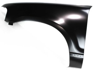Front Fender for Ford Explorer 2002-2005, Left (Driver), Primed (Ready to Paint), Excludes Sport Model, Steel, without Wheel Opening Molding Holes and Single Light Hole, Replacement