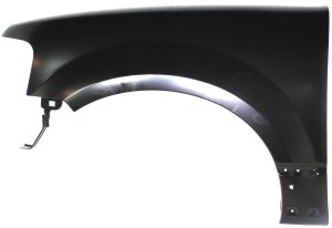 Front Fender for Ford Expedition/Lincoln Navigator 2007-2017, Left (Driver), Primed (Ready to Paint), without Wheel Opening Molding Holes, Replacement