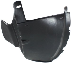 Front Fender Liner for 2002-2005 Ford Explorer/Mercury Mountaineer, Left (Driver) Front Section, without Wheel Opening Moldings, Replacement