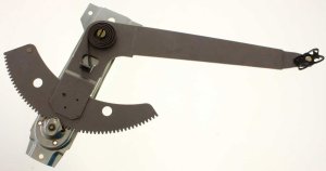 Manual Front Window Regulator for Ford F-Series 1992-1997, Right (Passenger), Replacement - Fits F-150, F-250, F-350.