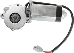 1980 - 1993 Ford Mustang Window Regulator Motor - Front, Left (Driver)