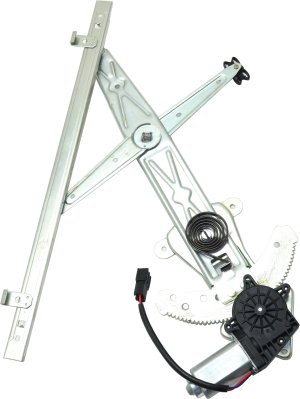 Front Window Regulator for Ford Windstar (1995-2003) / Freestar (2004-2007), Right (Passenger), Power Operated with Motor, Replacement
