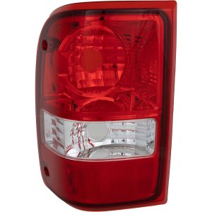 Tail Light for Ford Ranger 2006-2011, Left (Driver) Side, Lens and Housing, Replacement