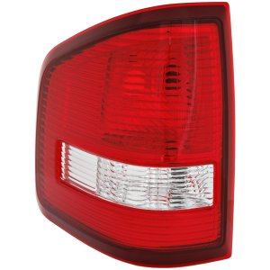Tail Light Lens and Housing for 2007-2010 Ford Explorer Sport Trac, Left (Driver) Side, Replacement