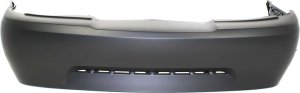 Rear Bumper Cover for Ford Mustang 1999-2004, Primed (Ready to Paint), Base Model, Replacement