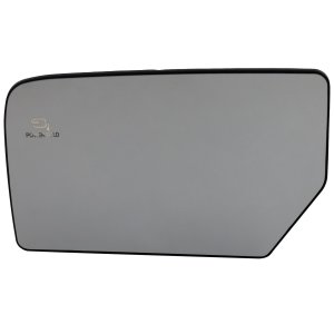 Mirror Glass for Ford Expedition/Lincoln Navigator 2011, Left (Driver), Non-Towing, Heated, without Auto-Dimming & Blind Spot Detection, Replacement