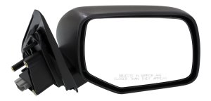 Power Mirror Right (Passenger) for Ford Escape 2008-2012, Manual Folding, Heated, Textured, without Auto Dimming, Blind Spot Detection, Memory, and Signal Light, Replacement