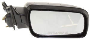 Power Mirror for Ford Taurus 2008-2009, Right (Passenger), Manual Folding, Non-Heated, Paintable, Replacement