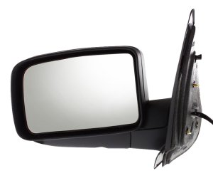 Power Mirror for Ford Expedition 2004-2006, Left (Driver), Non-Towing, Manual Folding, Heated, Paintable, without Auto Dimming, Blind Spot Detection, Memory, and Signal Light, Replacement