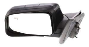 Power Mirror for Ford EDGE 2008, Left (Driver), Manual Folding, Heated, Paintable, with Memory, without Auto Dimming, Blind Spot Detection and Signal Light, Replacement