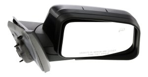 Power Mirror for Ford Edge 2008, Right (Passenger), Manual Folding, Heated, Paintable, with Memory, without Auto Dimming, Blind Spot Detection, and Signal Light, Replacement