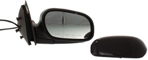 Power Mirror for Ford Crown Victoria/Grand Marquis 2009-2011, Right (Passenger), Manual Folding, Heated, Paintable, without Auto Dimming, Blind Spot Detection, Memory, and Signal Light, Replacement