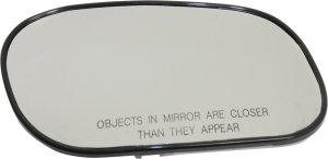 Mirror Glass for Ford Crown Victoria/Grand Marquis 1997-2011, Mercury Marauder 2003-2004, Right (Passenger), Non-Heated, with Backing Plate, Replacement