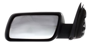 Power Mirror for Ford Flex 2009-2012, Left (Driver), Manual Folding, Non Heated, Textured, without Memory and Puddle Light, Replacement