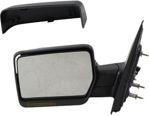 2007 - 2008 Ford F-150 Side View Mirror Assembly / Cover / Glass Replacement - Left (Driver) Side