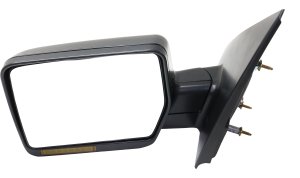 2007 - 2008 Ford F-150 Side View Mirror Assembly / Cover / Glass Replacement - Left (Driver) Side