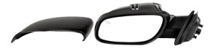 Power Mirror for Ford Taurus 2010-2011 SEL Model, Left (Driver), Manual Folding, Heated, Paintable, with Puddle Light, without Memory, Replacement