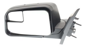 Power Mirror for Ford EDGE 2009-2011, Left (Driver), Manual Folding, Non-Heated, Textured, with Blind Spot Glass, without Auto Dimming, Memory, and Signal Light, Replacement
