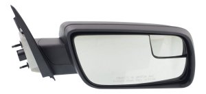 Power Mirror for Ford Flex 2013-2019, Right (Passenger), Manual Folding, Non-Heated, Textured, Replacement