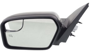Power Mirror for Ford Fusion 2011-2012, Left (Driver), Non-Folding, Heated, Paintable, with Blind Spot Glass and Puddle Light, Replacement