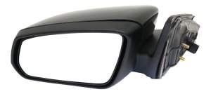 Power Mirror for Ford Mustang 2013-2014, Left (Driver), Manual Folding, Non-Heated, Paintable, without Blind Spot Detection, Memory, Puddle, and Signal Light, Replacement