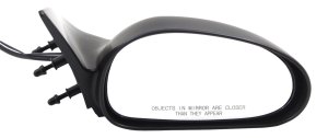 Power Mirror for 1994-1995 Mustang, Right (Passenger) Side, Non-Folding, Non-Heated, Paintable, Replacement
