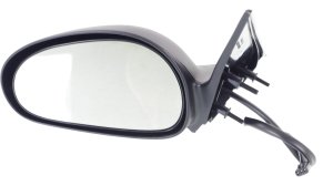 Power Mirror for Ford Mustang 1996-1998, Left (Driver), Non-Folding, Non-Heated, Textured, Replacement