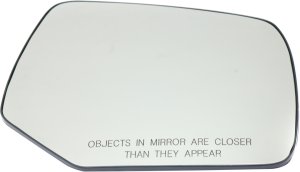 Mirror Glass Replacement for Ford Mariner (2008-2011), Ford Escape (2008-2012) Right (Passenger), Non-Heated, with Backing Plate, without Blind Spot Information System